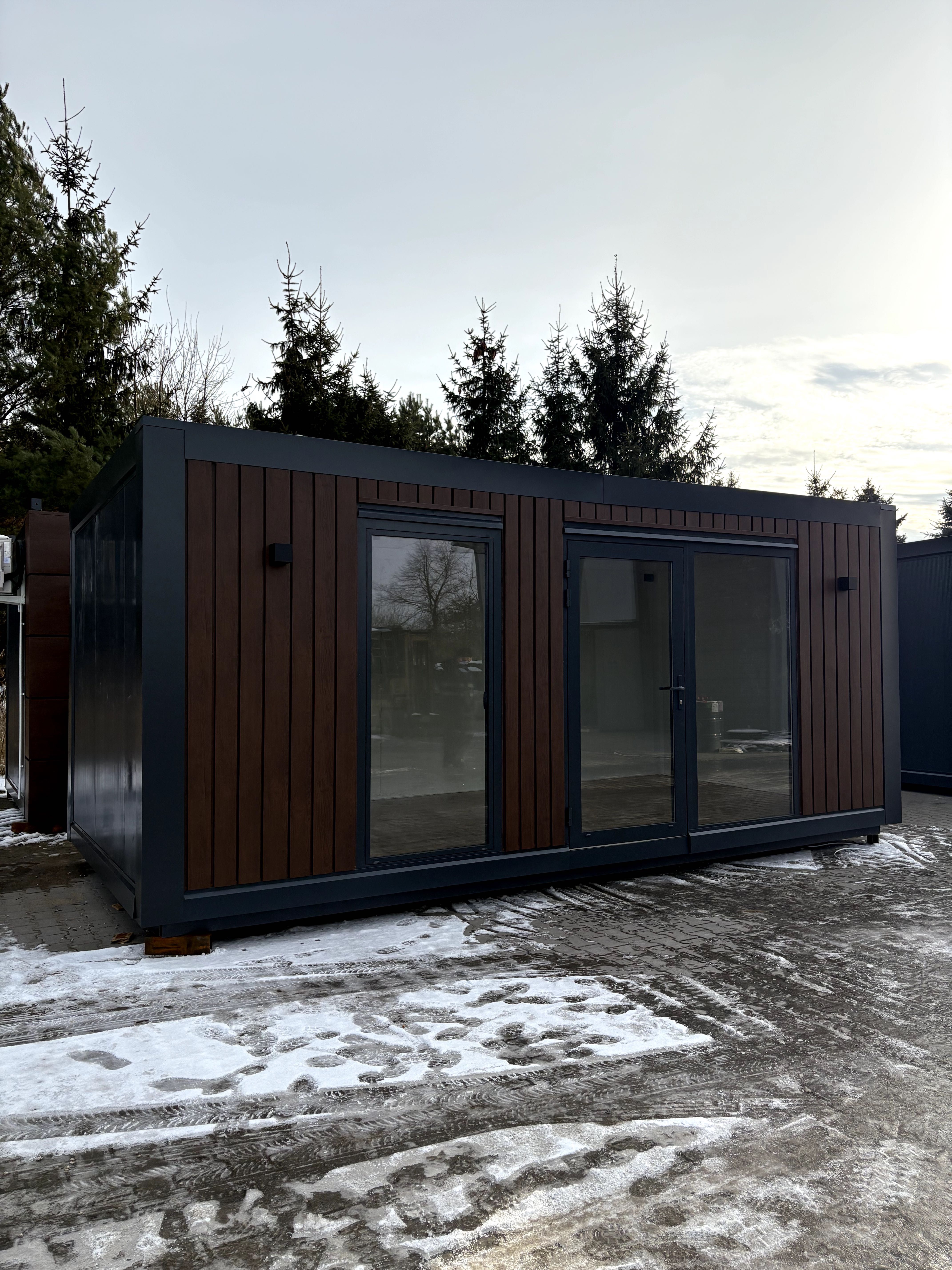 Pawilon, Kontener biurowy,DOSTĘPNY, 6x3* oświetlenie*Nowy*Dostawa*