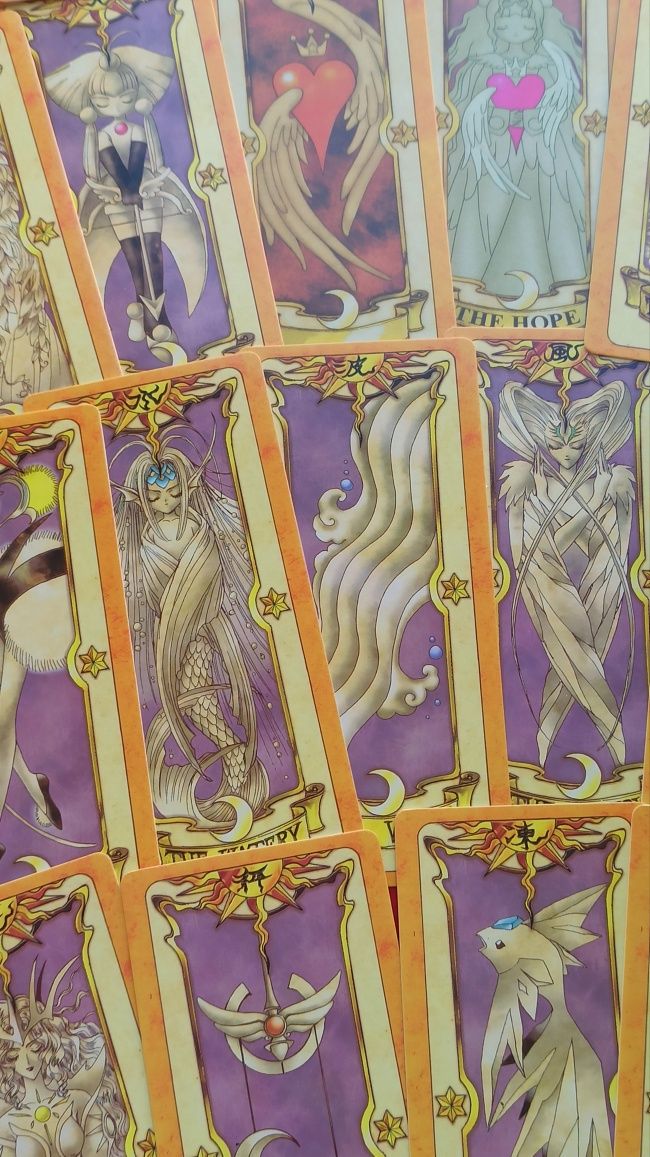 Anime Сакура собирательница карт дозорные карты sakura card captor