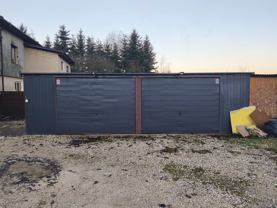 Garaż blaszany 8x6