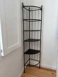 Estante de canto em metal IKEA