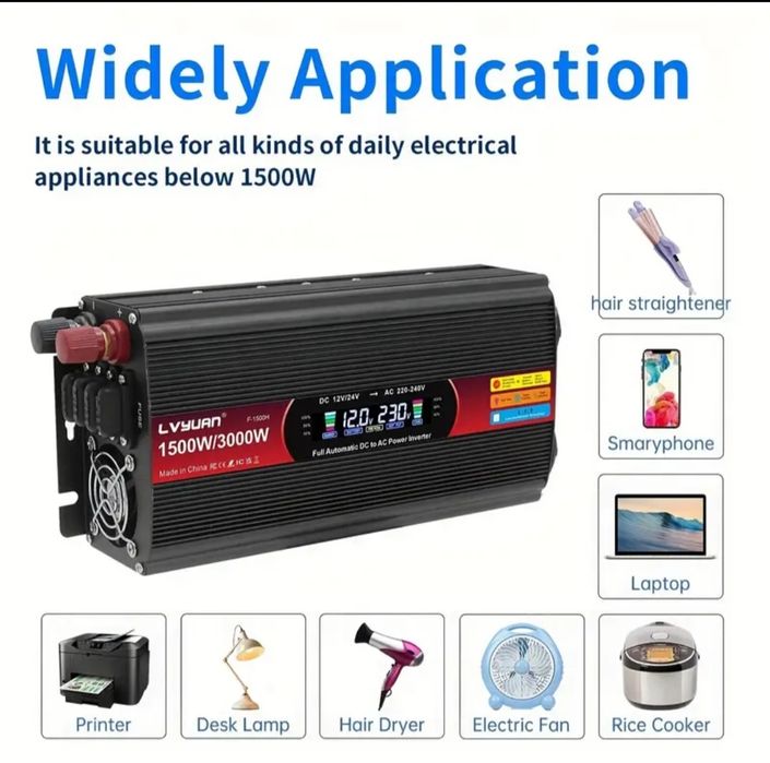 Inversor 4000W Novo 2 tomadas