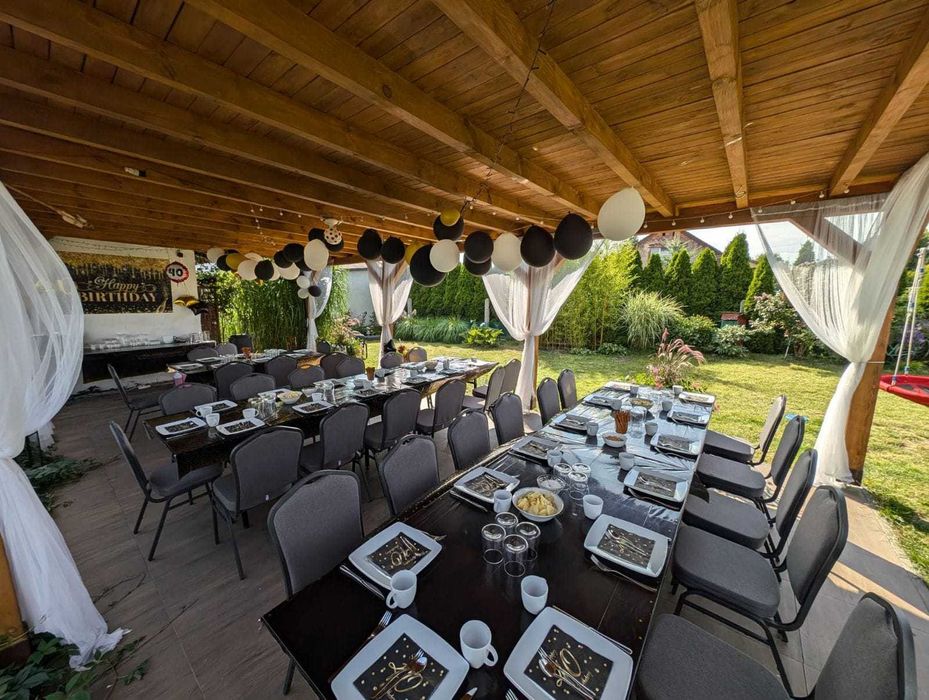 Wynajem namiotów i sprzętu cateringowego, stoły, namioty