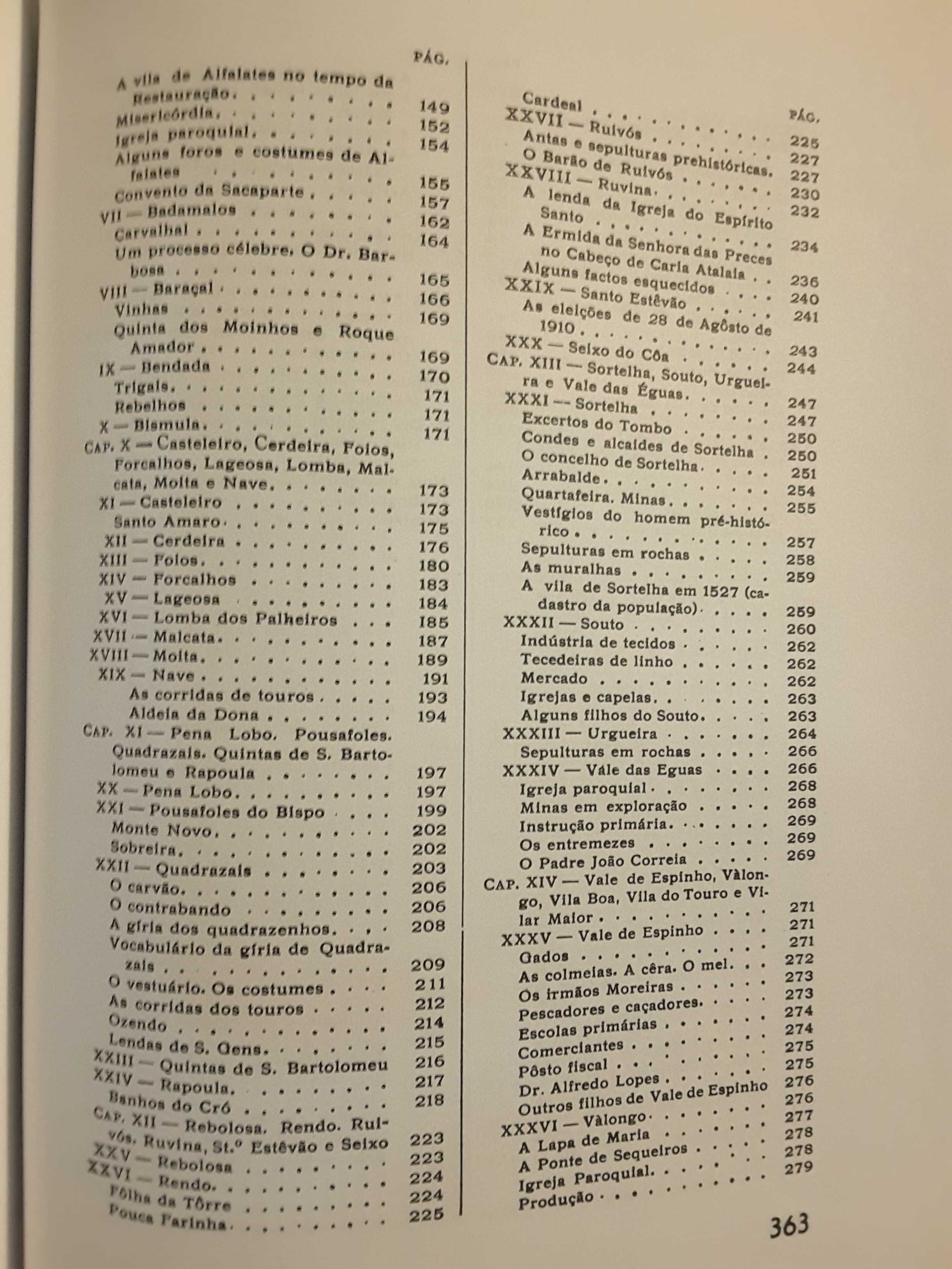 História da Revolta do Porto / Memórias sobre o Concelho do Sabugal