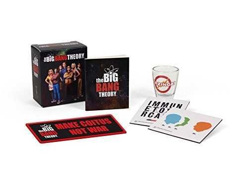 The Big Bang Theory - Running Press - copo + ímanes + emblema NOVO NEW