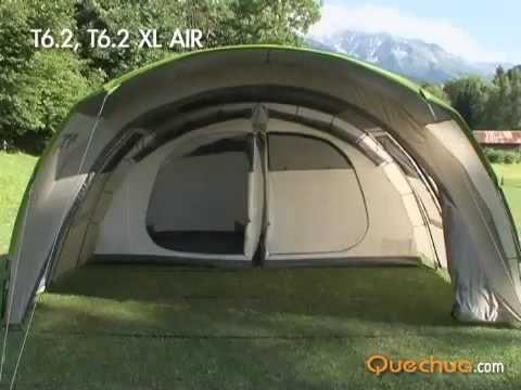 Quarto p/tenda QUECHUA T6.2 está adaptado para Tenda base seconds