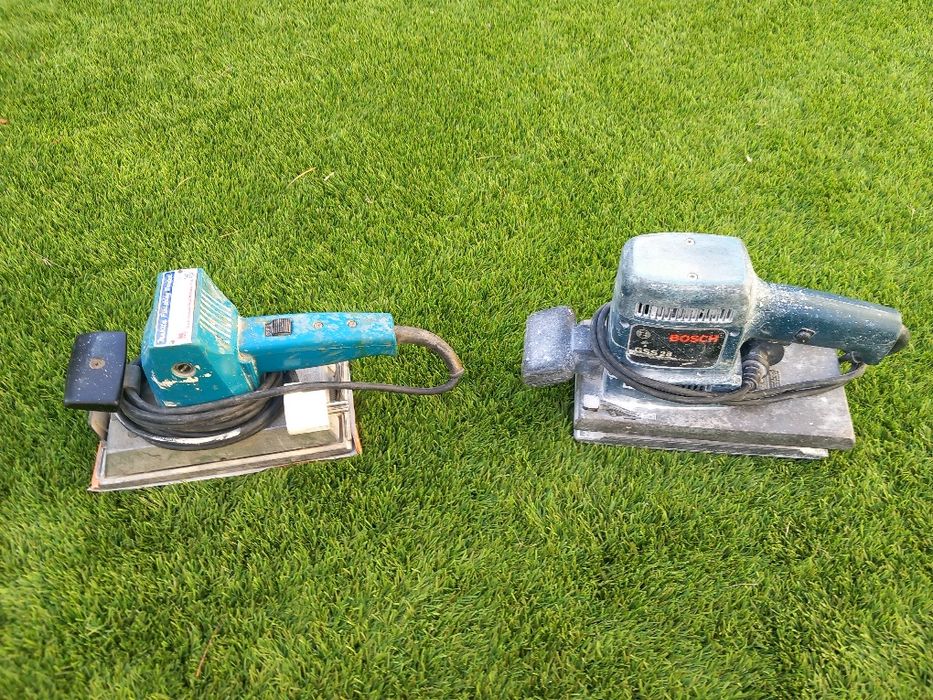 Lixadoras Bosch e Makita