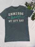T-shirt em verde mesclado-Tam.S