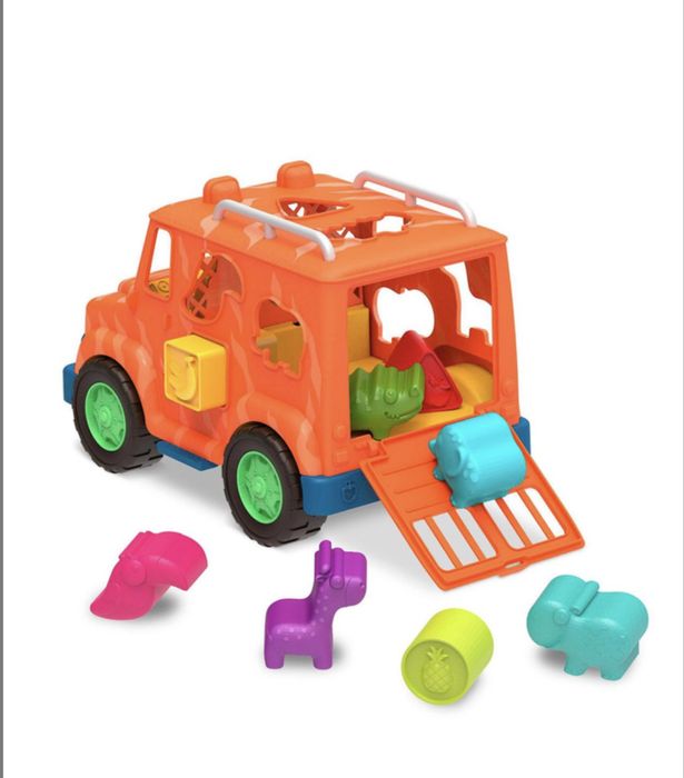 Розвиваючий дитячий сортер - машина - Вантажівка Сафарі