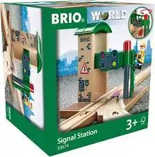 BRIO. Zwrotnica z sygnalizacją. Ravensburger