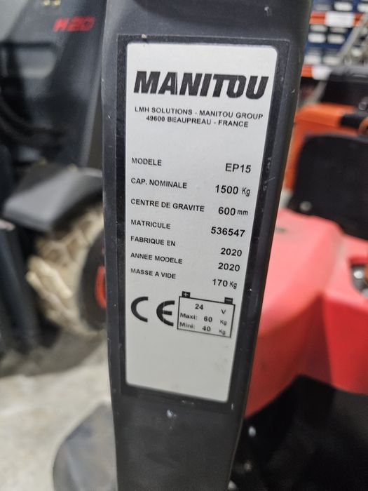 Porta paletes eletrico