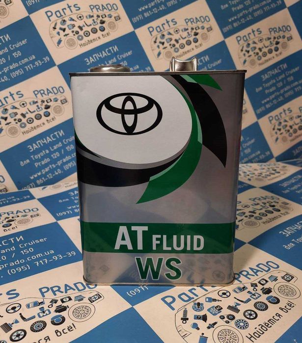 ОРИГІНАЛ Масло трансмісійне TOYOTA ATF WS в АКПП 4 літри Японія