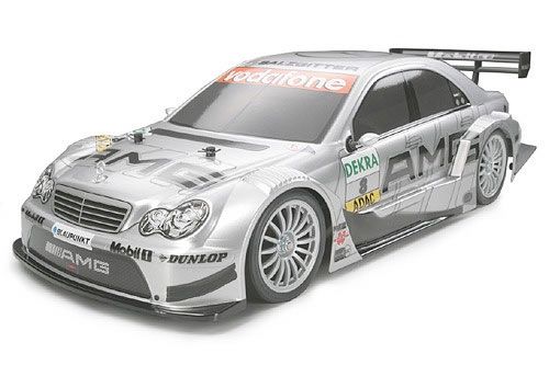 Karoseri Tamiya Mercedes-Benz C-Class DTM 2004 - Tamiya 58341