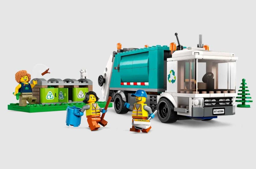 Lego City 60386 - Camião da Reciclagem