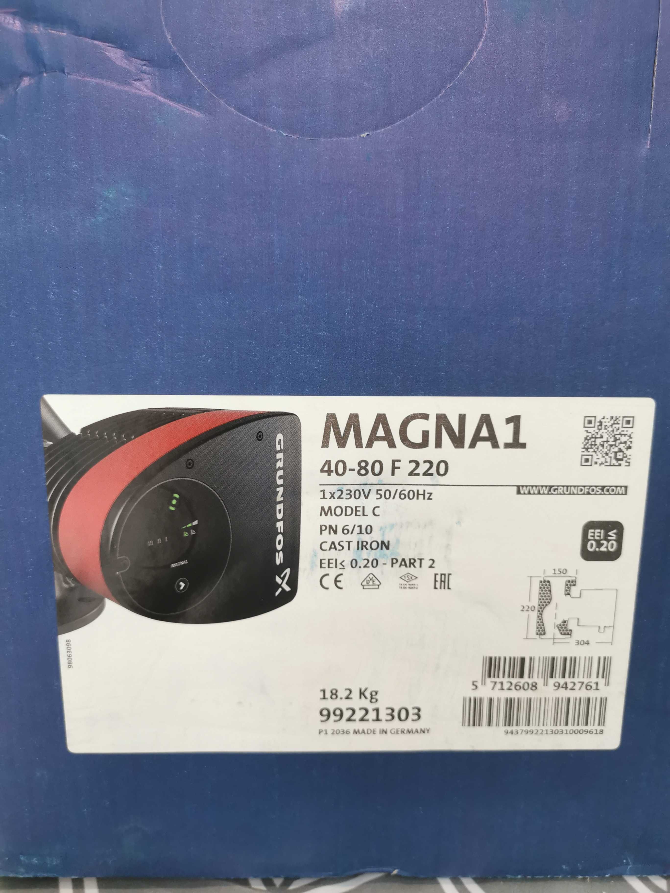 Pompa Grundfos Magna1 40-80 F