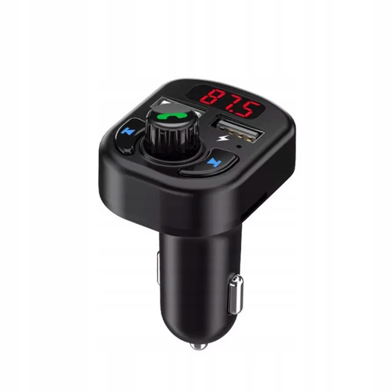 Transmiter FM z ładowarką USB i Bluetooth 5.0