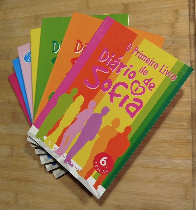 Livros dO Diário de Sofia de Nuno Bernardo e Marta Gomes