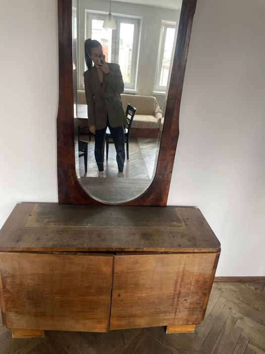 toaletka vinatage drewniana