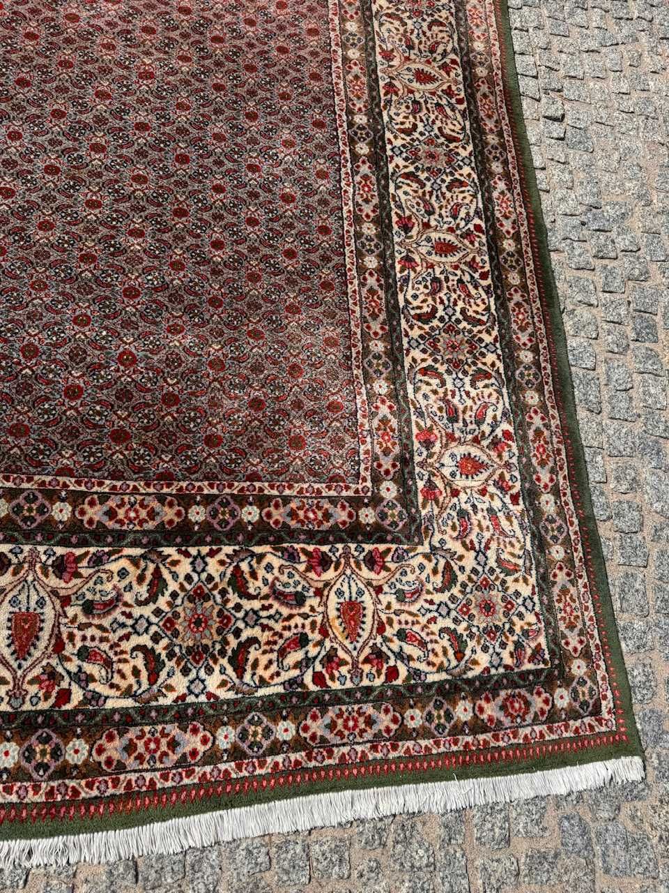 Dywan kaszmirowy r.tkany perski Iran Moud z jedwabiem 250x250 gal24tyś