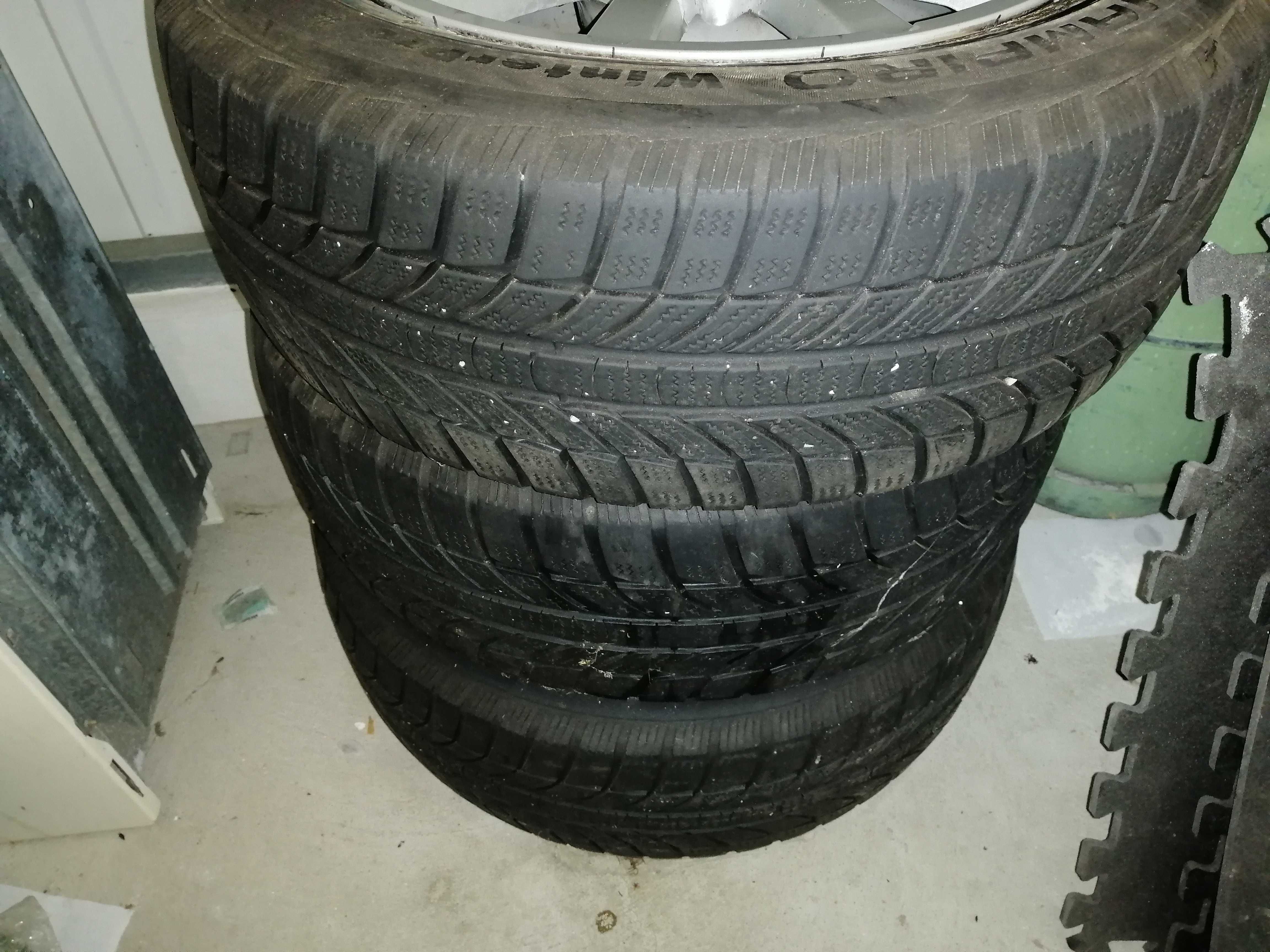 Jantes e 4 pneus