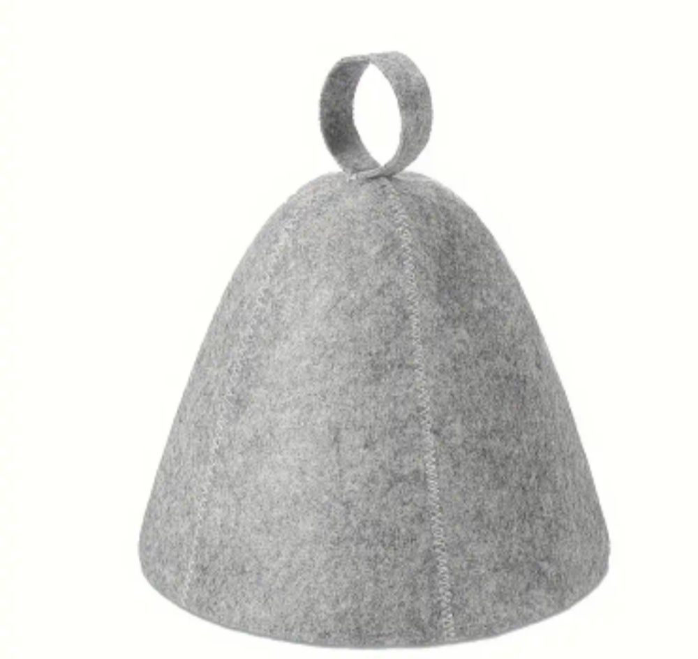 Filcowy kapelusz na saunę morsowanie unisex sauna  czapka czapa Mors
