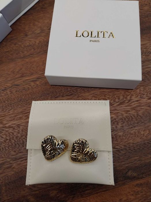 Brincos Lolita Paris banhado a ouro 18K