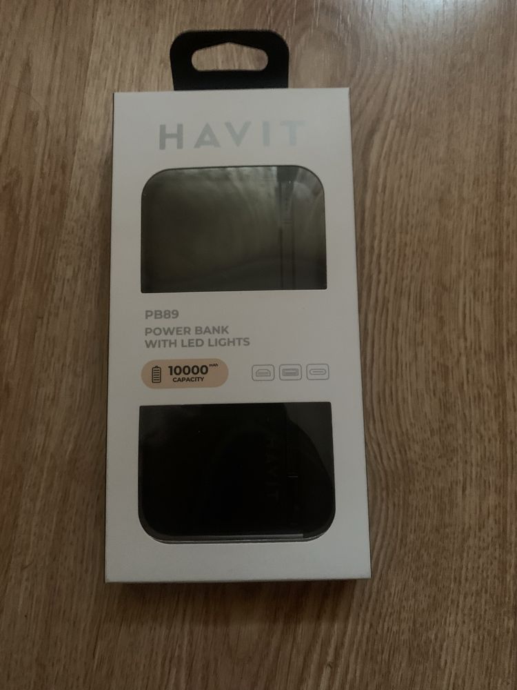 Повербанк HAVIT HV-PB89 Black 10000mAh