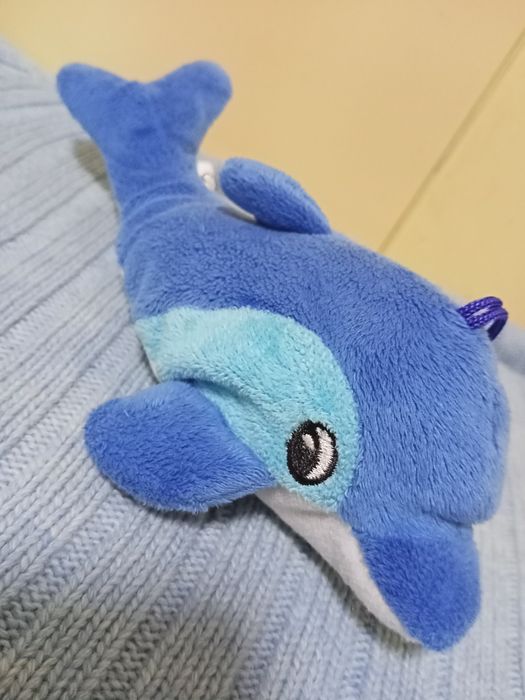 Игрушка мягкая дельфин акула касатка перчатка для театра рыба рыбка