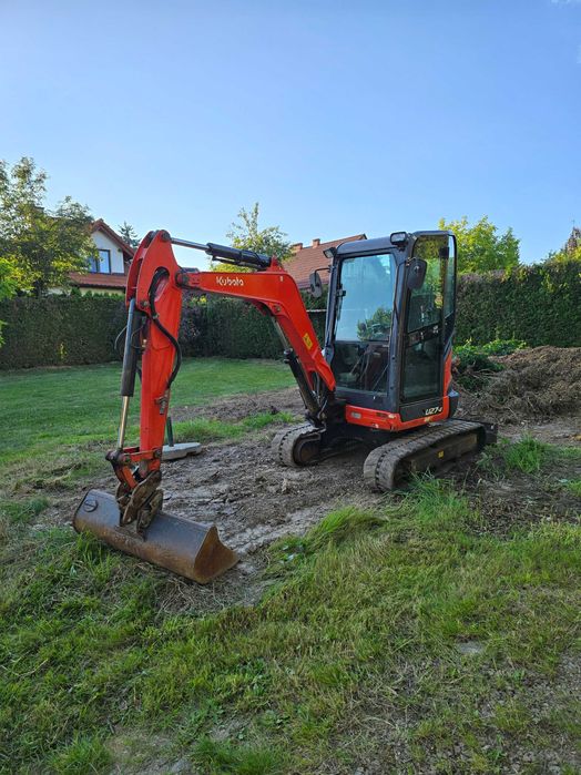 Koparka Kubota U27-4, 2016, 3456 mth, FV23 %,