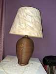 Lampa stołowa bambusowa