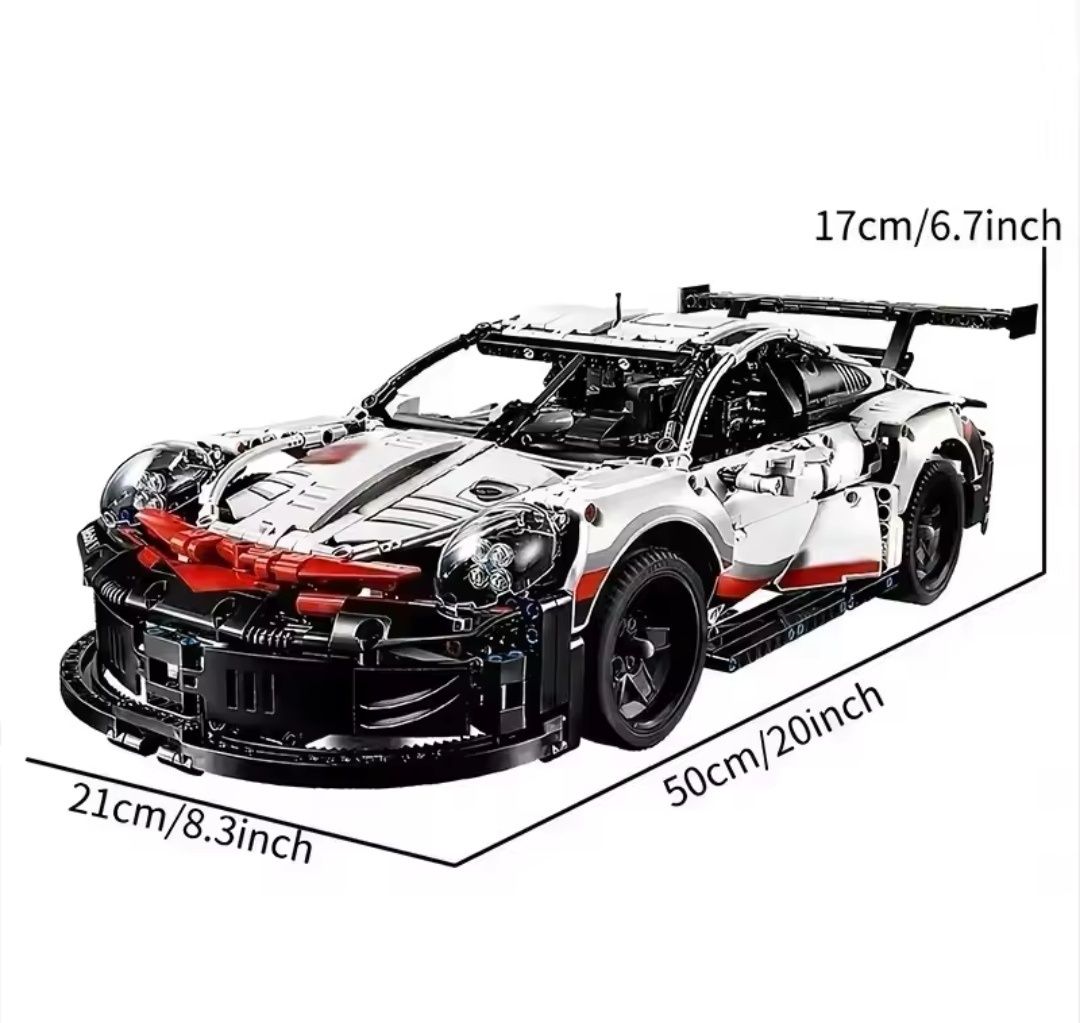 Nowe Klocki Technic Porsche 911 RSR na wzór 42096 (Nie Lego)
