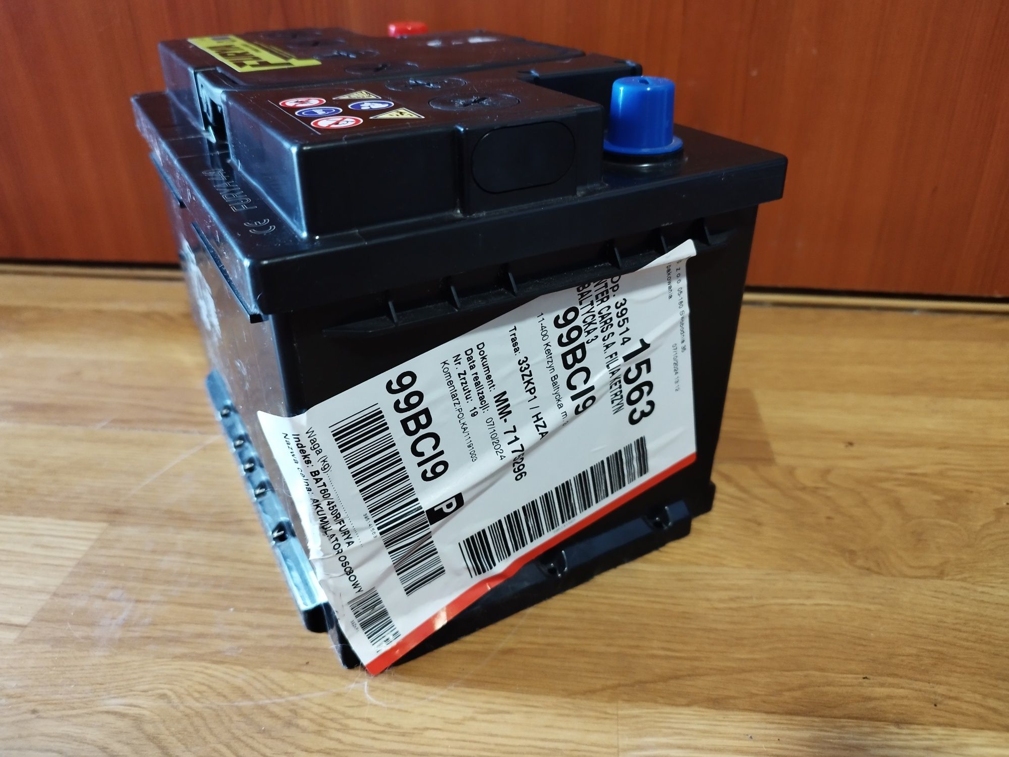 Akumulator "FURAYA" 60Ah 450A P+