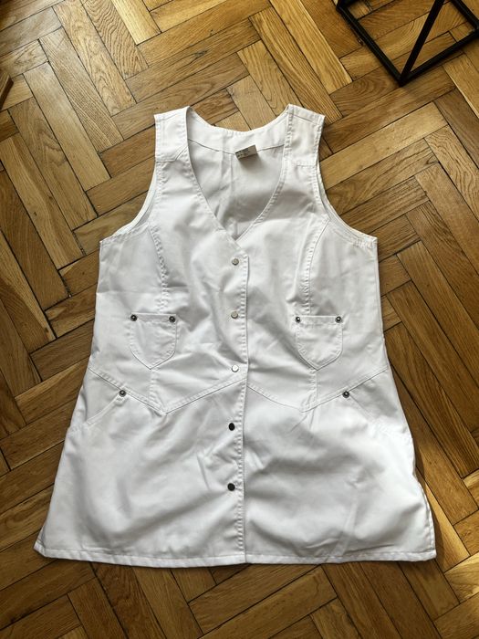 Kamizelka medyczna / fartuch bez rękawów – rozmiar 40 (M/L)