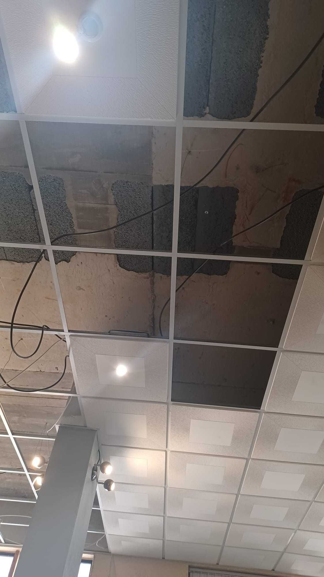 Vendo placas tecto falso + estrutura + leds