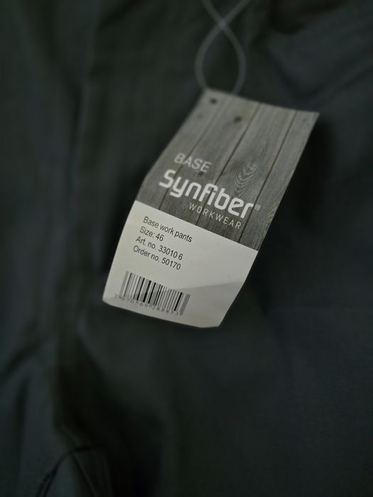 Nowe Synfiber spodnie robocze r.46