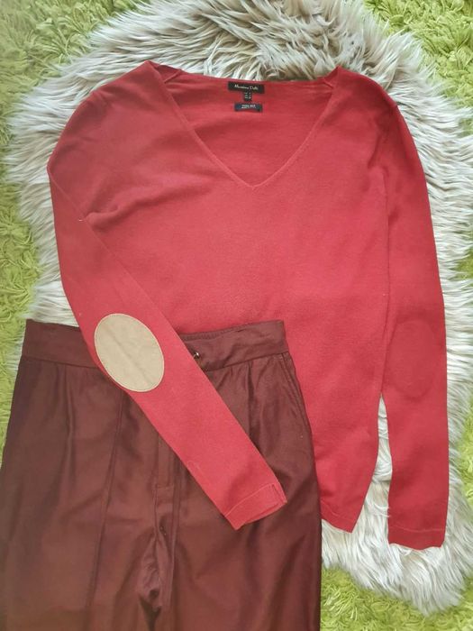 Шелковый свитер Massimo Dutti