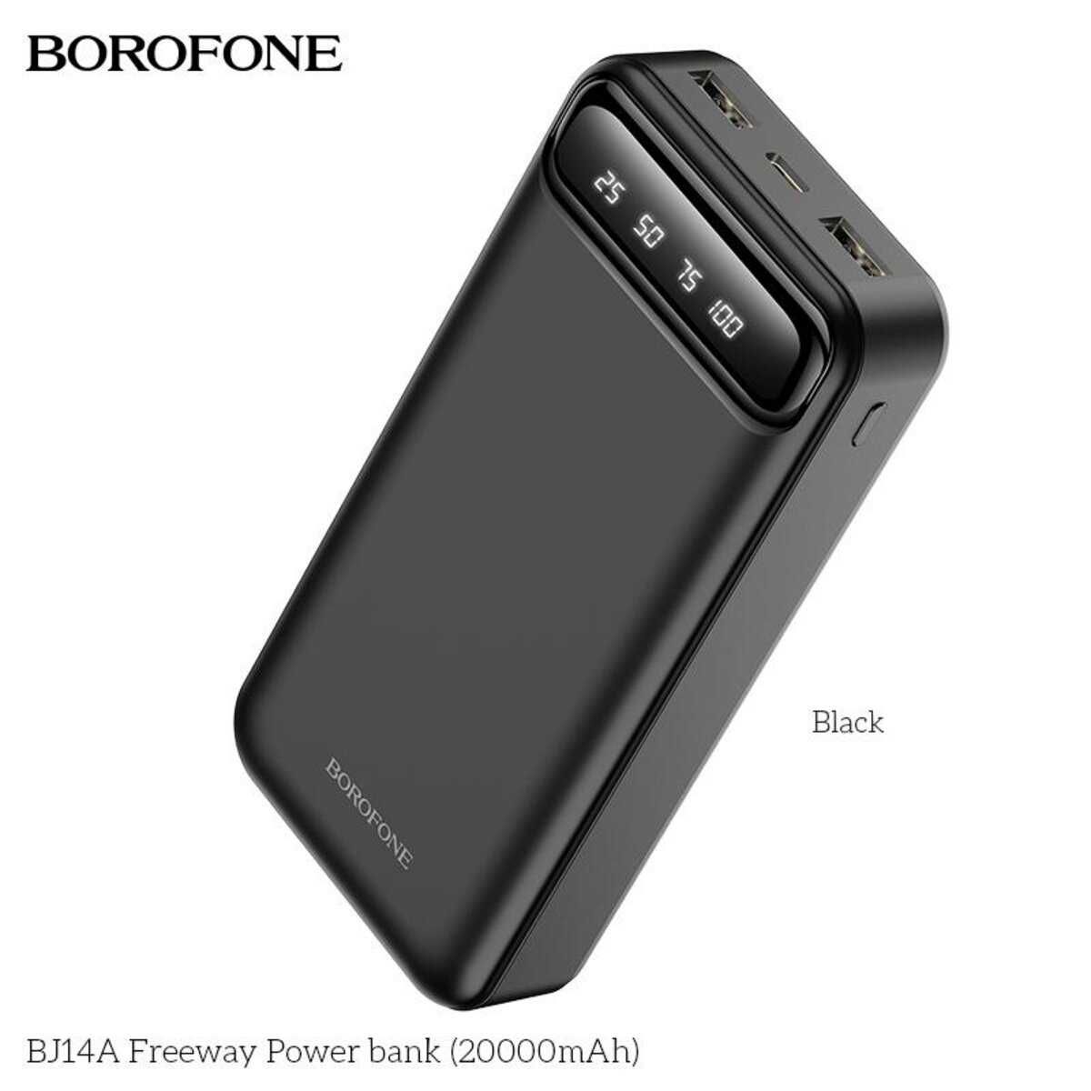 Зовнішній акумулятор Повербанк Borofone BJ14A 20000mAh