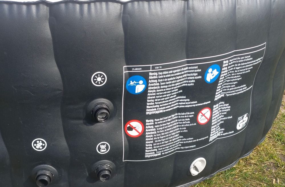 Dmuchane Ogrodowe Spa Hydromasaż 4 osobowy