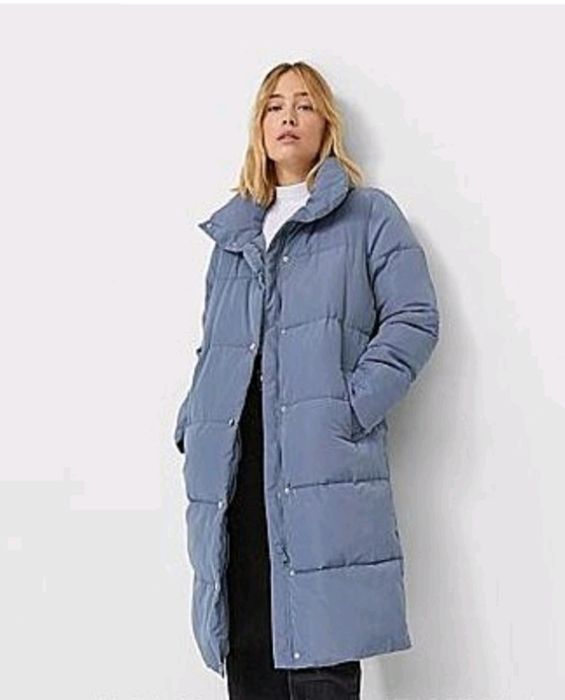 Stradivarius Куртка парка пуховик стёганое пальто