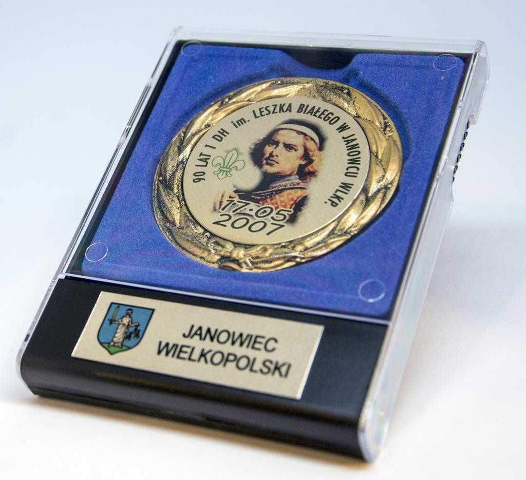 Medal pamiątkowy „90 lat 1 DH w Janowcu Wlkp.” (MP22)