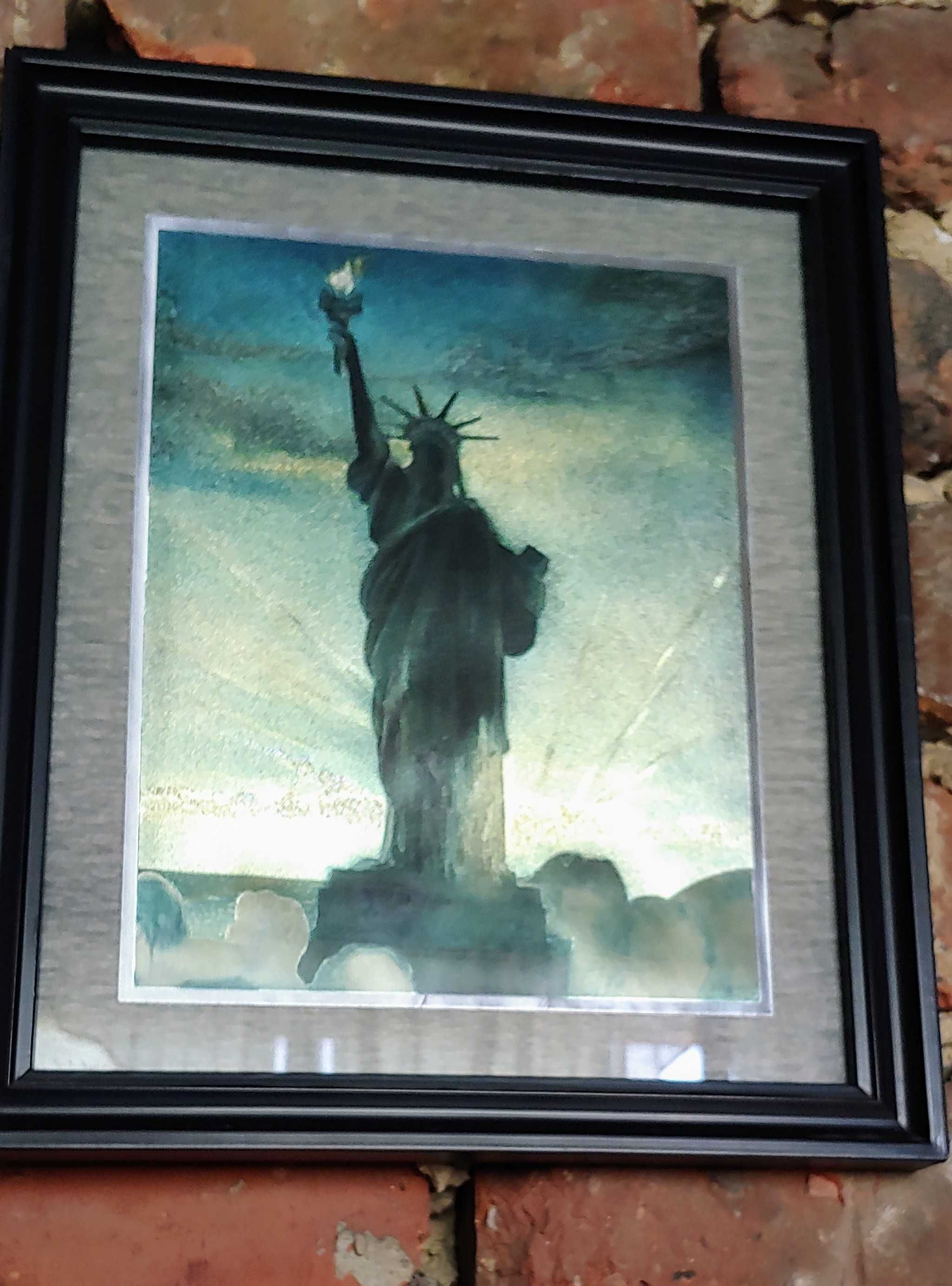 Obraz w ramce Statua Wolności, 23x28,5 cm
