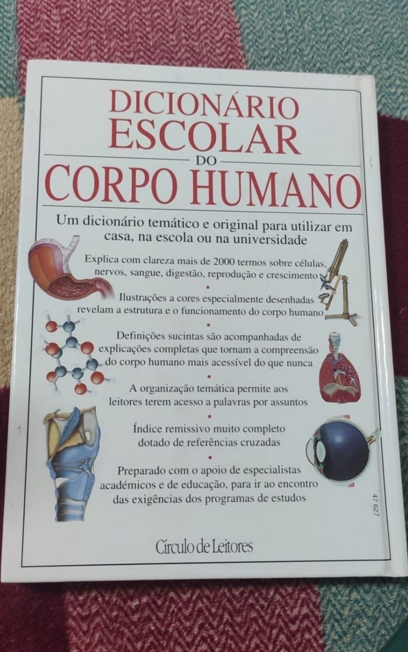 Dicionário Escolar do Corpo Humano