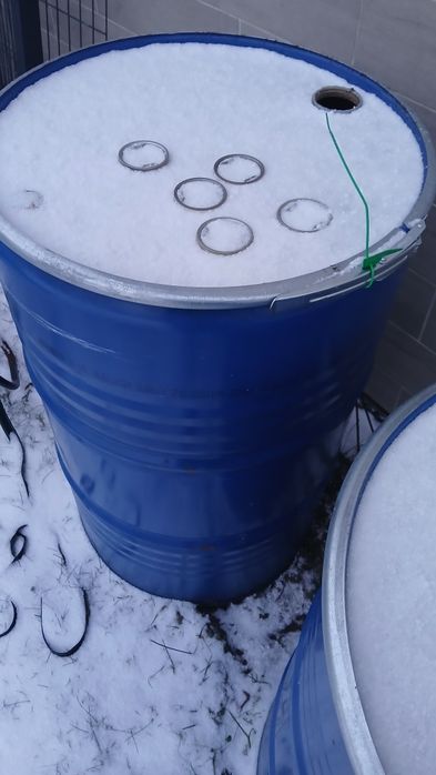 Beczka metalowa 200 litrów zbiornik