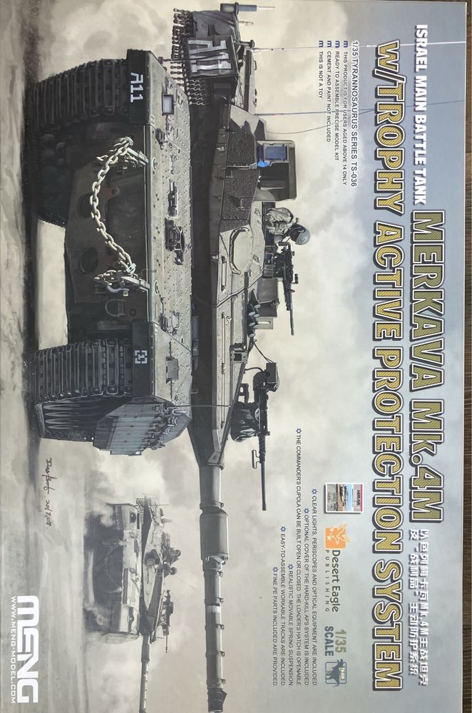 Meng, Tiger Model, RFM, DasWerk, ICM, 1/35, склеєні, нефарбовані