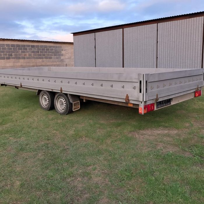 Przyczepa przyczepka 500x220 5x2 nowy zaczep elektryka sprawna laweta