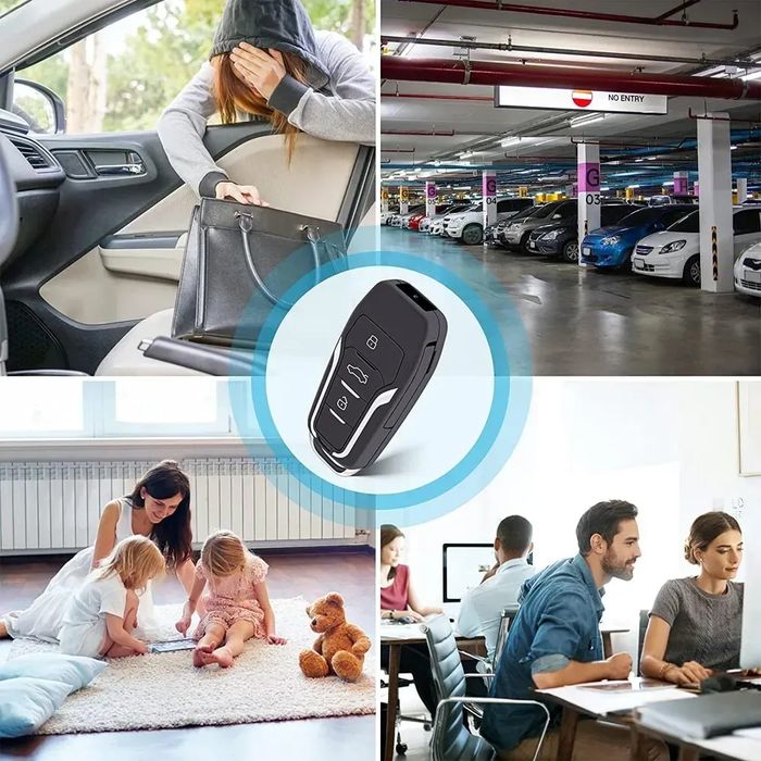 Камера безопасности 1080P 128ГБ в корпусе автомобильного ключа