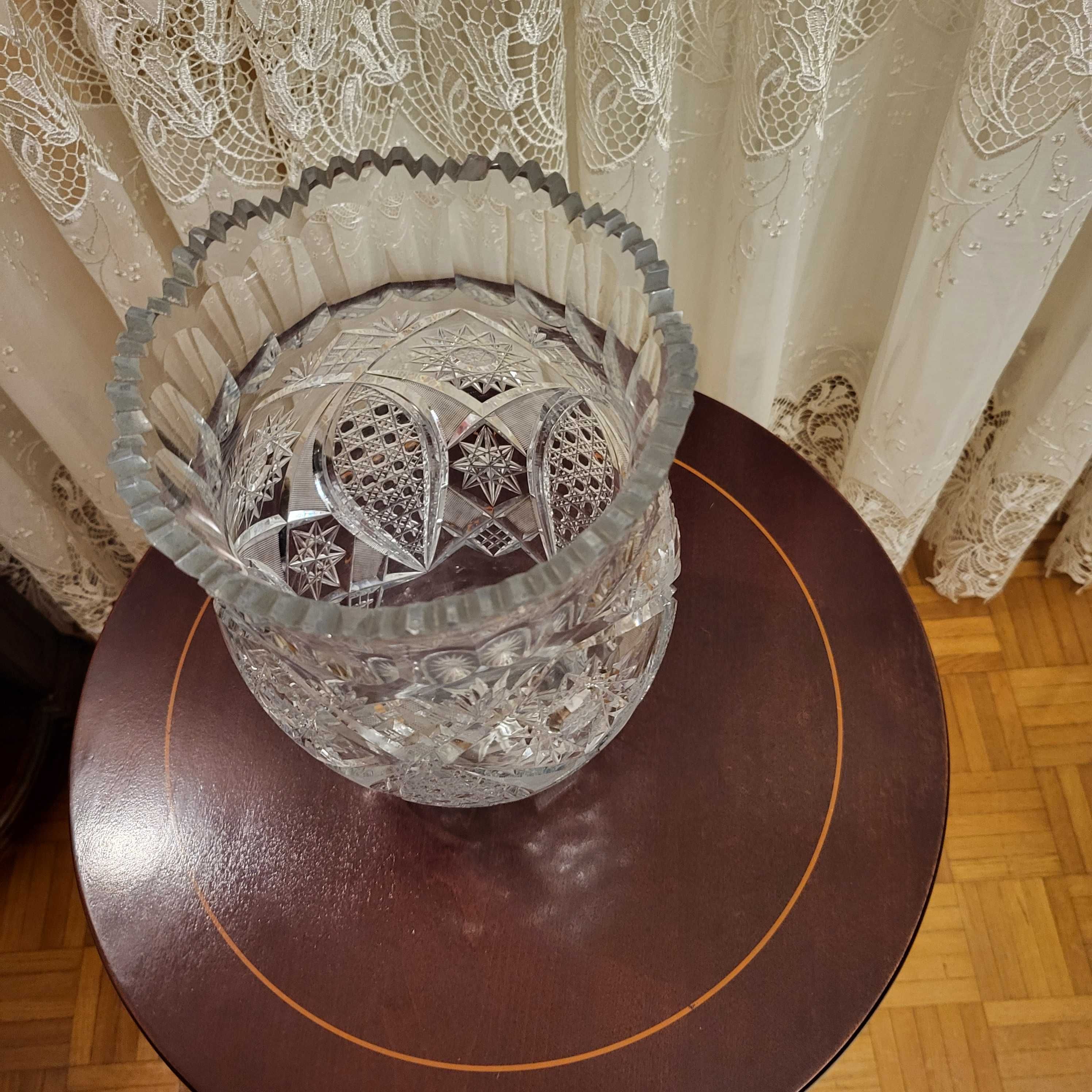 bardzo duży kryształowy wazon rezonans 17