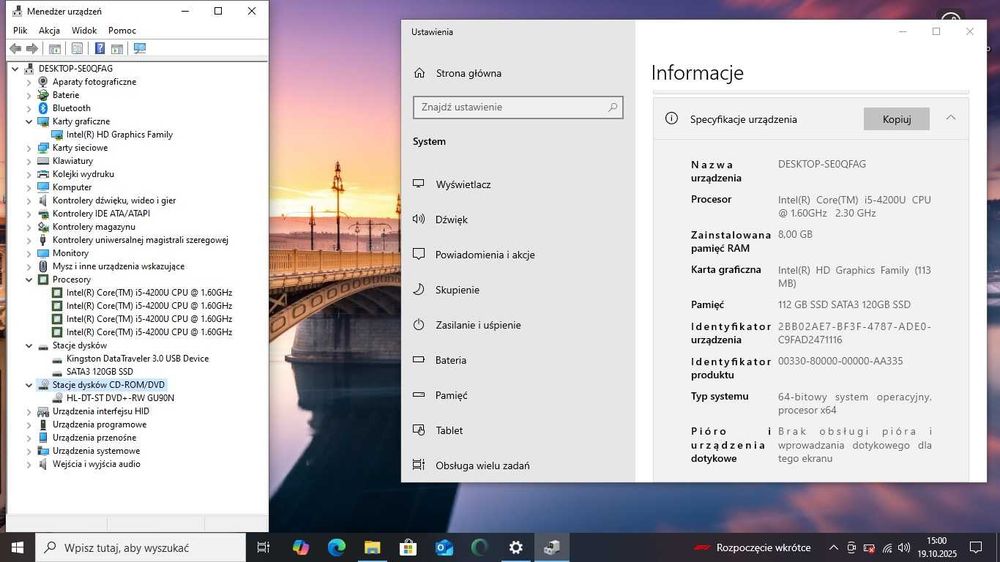 TANIO Dell 3540 IntelCore i5-4Th/8gbDDR/SSD/BateriaOK