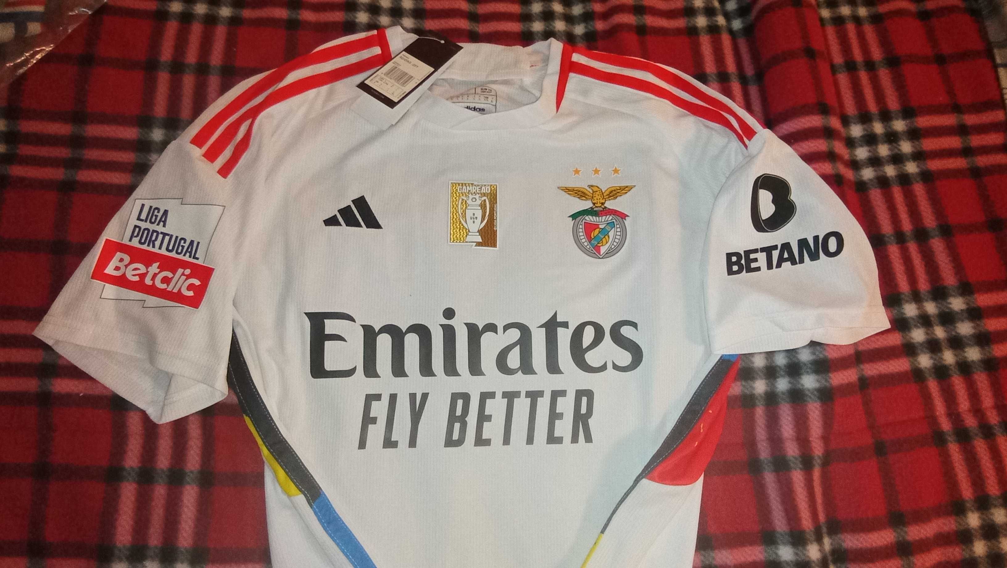 Camisola Benfica nova com etiqueta