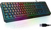 KLIM Chroma klawiatura gamingowa z kablem USB