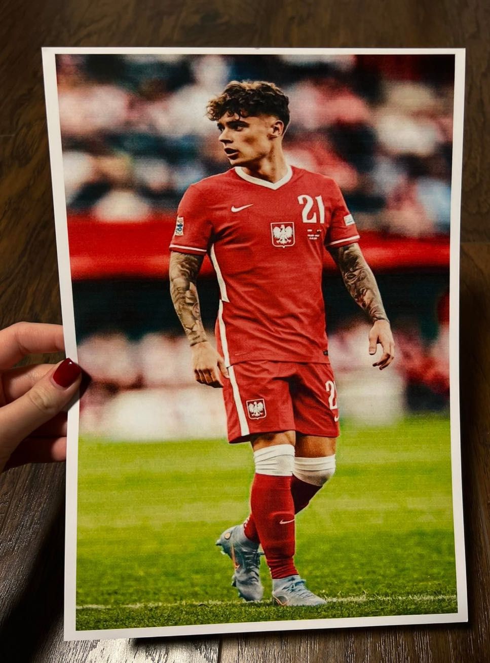 Plakat A4 kodak zalewski piłka nożna